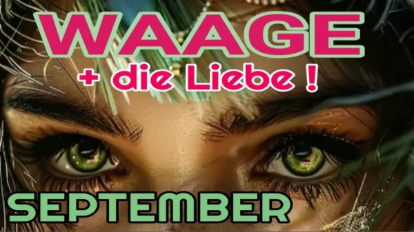 Waage und die Liebe September '24