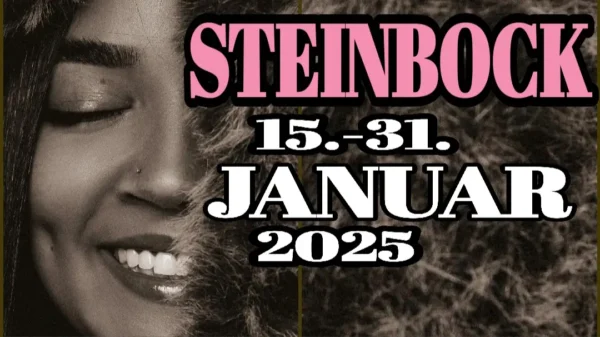 Steinbock 15.-31 Januar 2025