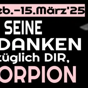 Skorpion 15.02 bis 15.03 2025