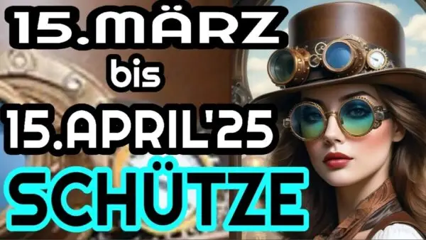 Schütze 15.03 bis 15.04 2025